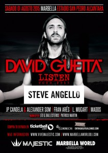 guetta tour 2015ft
