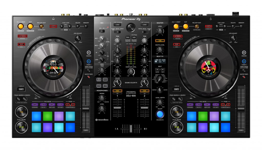 DDJ-800 Pioneer DJ frontal