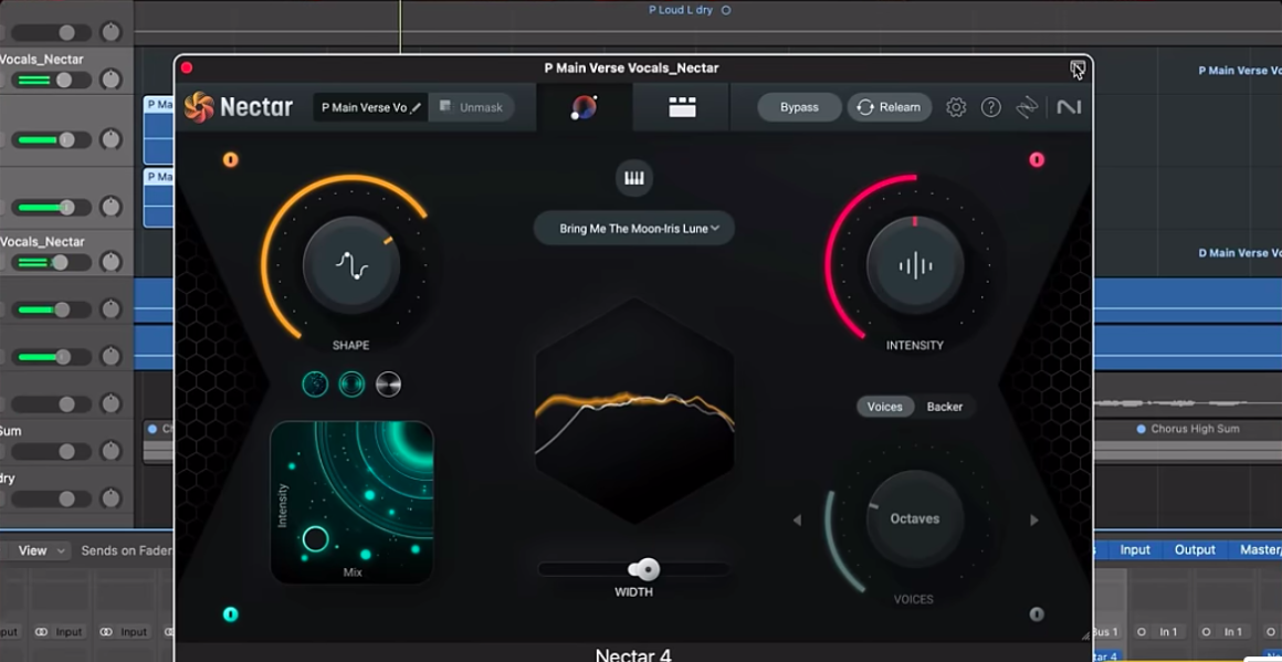 Captura de pantalla de iZotope Nectar 4