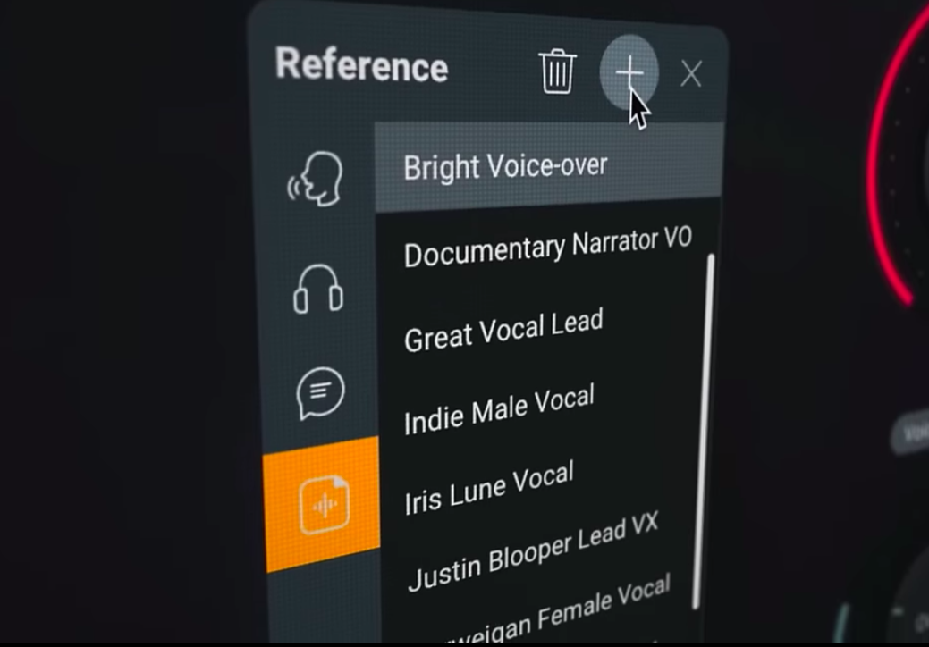 Captura de pantalla de iZotope Nectar 4.