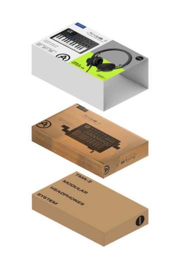 Presentación del bundle Arturia MiniLab 3 y AIAIAI TMA-2 Studio XE con sus cajas originales
