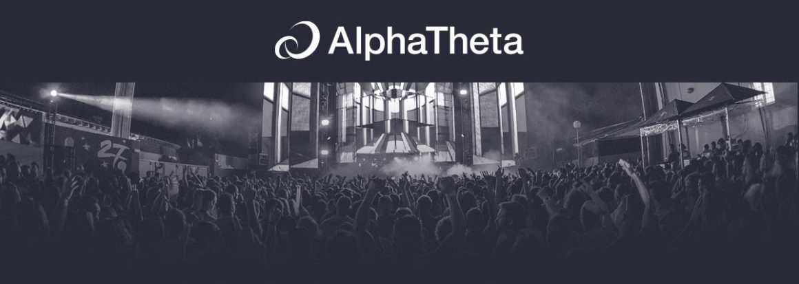 Imagen institucional de AlphaTheta, marca participante en el Amsterdam Dance Event 2025
