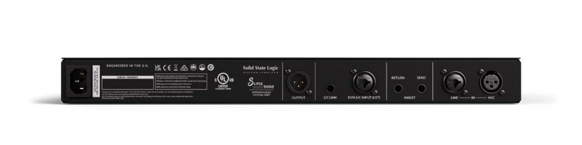 Configuración de estudio con SSL Super 9000, SSL Fusion y SSL Bus+