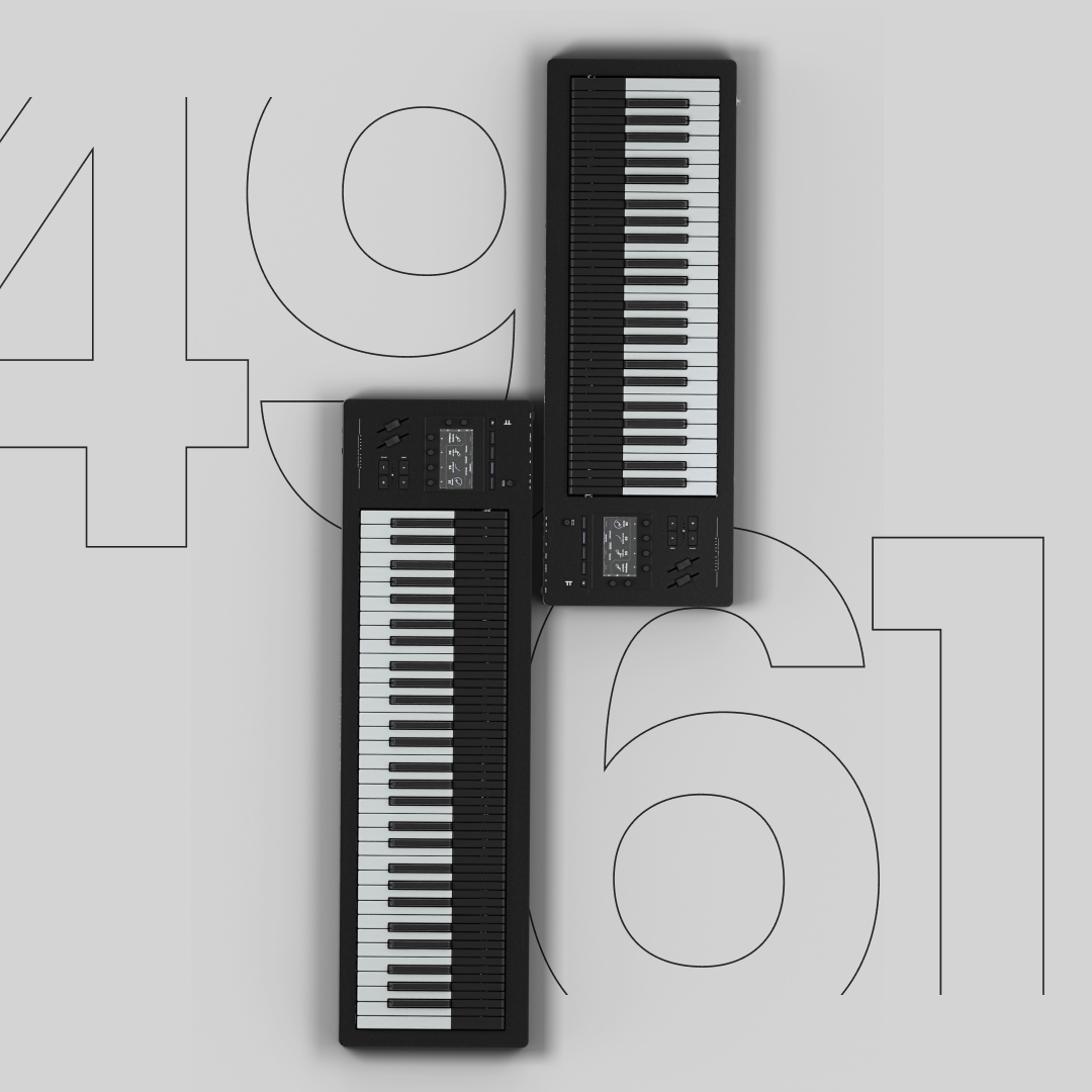 osmose 61 expressive e comparado visualmente con el Osmose 49