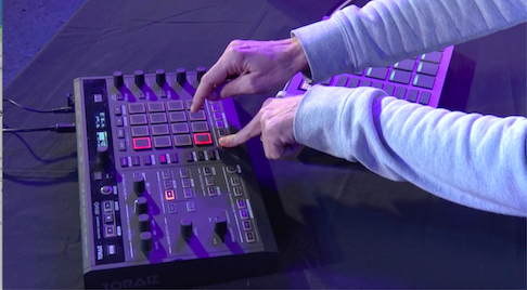 Producir un track con AlphaTheta SLAB y Serato Studio junto a TORAIZ SQUID