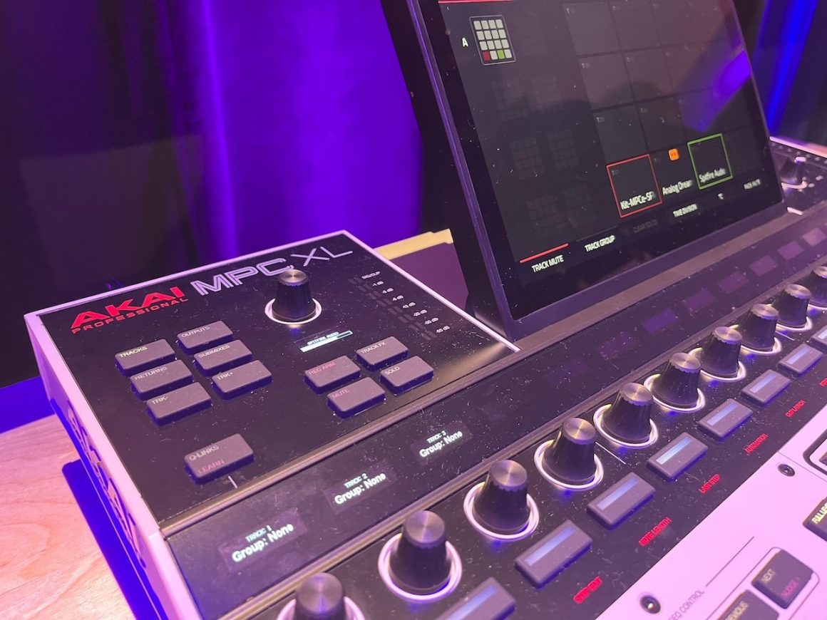 Akai MPC XL para producción musical standalone
