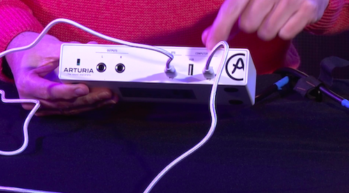 review MiniFuse 2 OTG conectada simultáneamente a móvil por OTG y a ordenador mediante USB-C