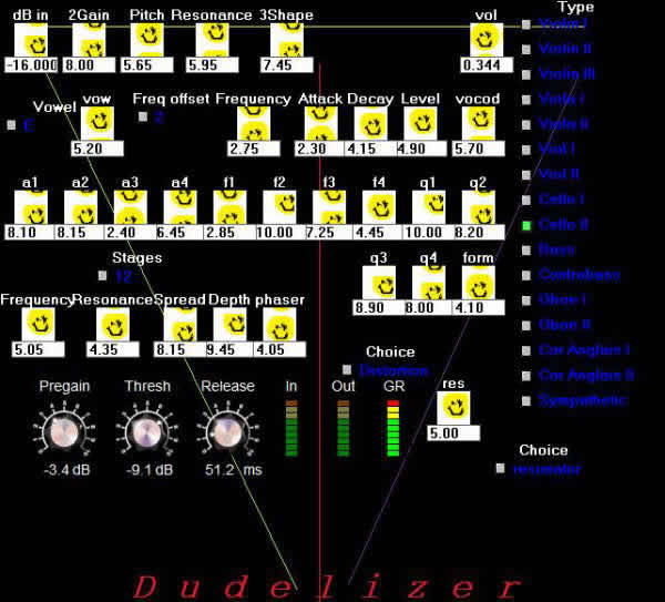 Plugins VST 32 bits en 64 bits: cómo cargarlos con jBridge y descubrir clásicos gratuitos 2 Plugin VST clásico The Dudelizer 32 bits utilizado en DAW 64 bits con aplicación puente