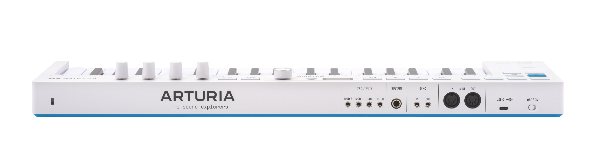 Arturia KeyStep 37 mk2: más secuenciación, más CV y un salto en flujo creativo 2 Arturia KeyStep 37 mk2 panel trasero con 4 salidas CV, MIDI In/Out y USB-C