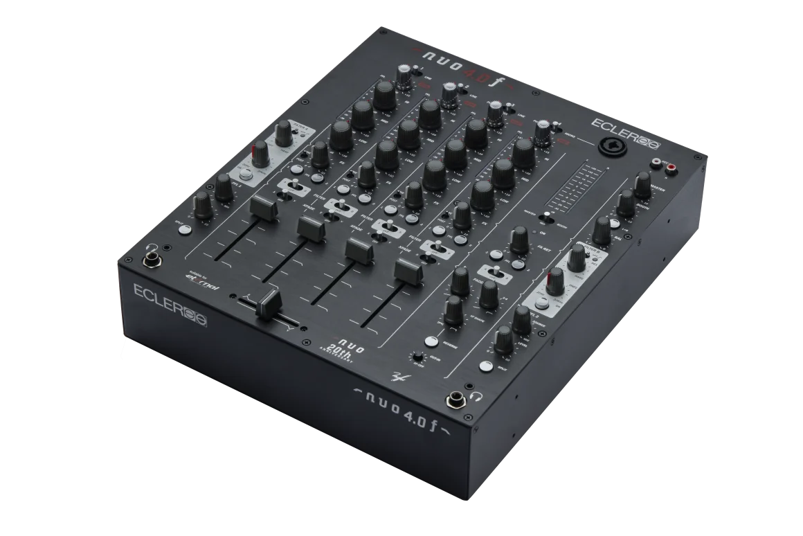 Ecler DJ y la historia de los mixers: así es el documental sobre la marca nacida en Barcelona 11 Ecler DJ NUO 4 mixer profesional híbrido con efectos y control digital