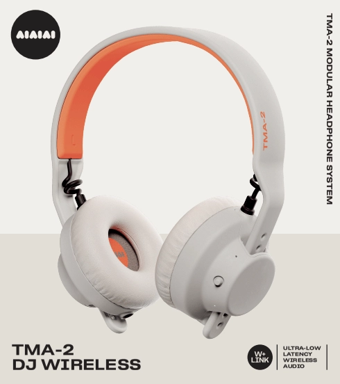 AIAIAI White Collection: si hoy tuviera que elegir entre AIAIAI, AlphaTheta, Sennheiser o Audio-Technica 2 AIAIAI TMA-2 DJ Wireless White con diseño modular e inalámbrico de baja latencia